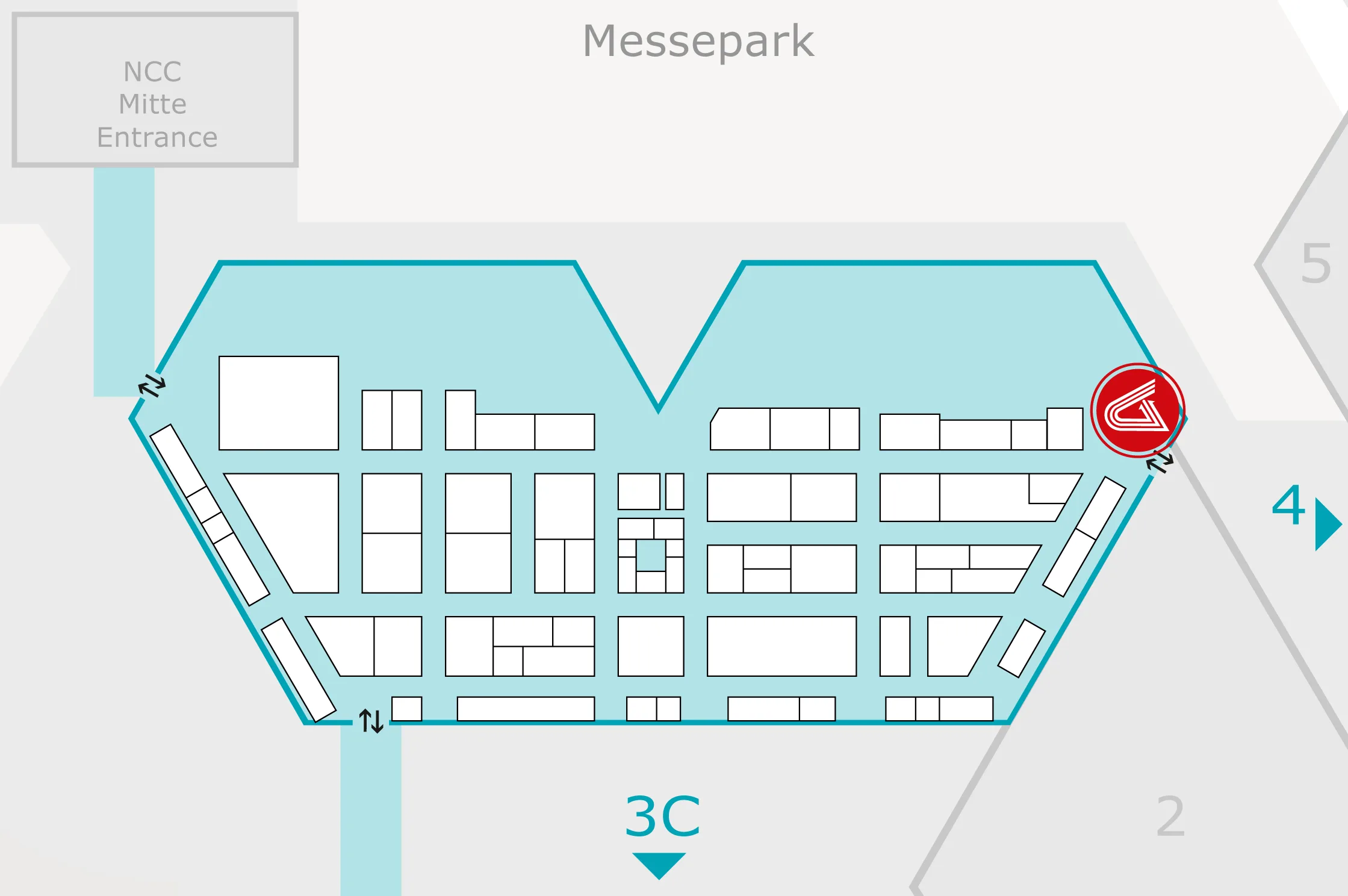 Hall 1 plan